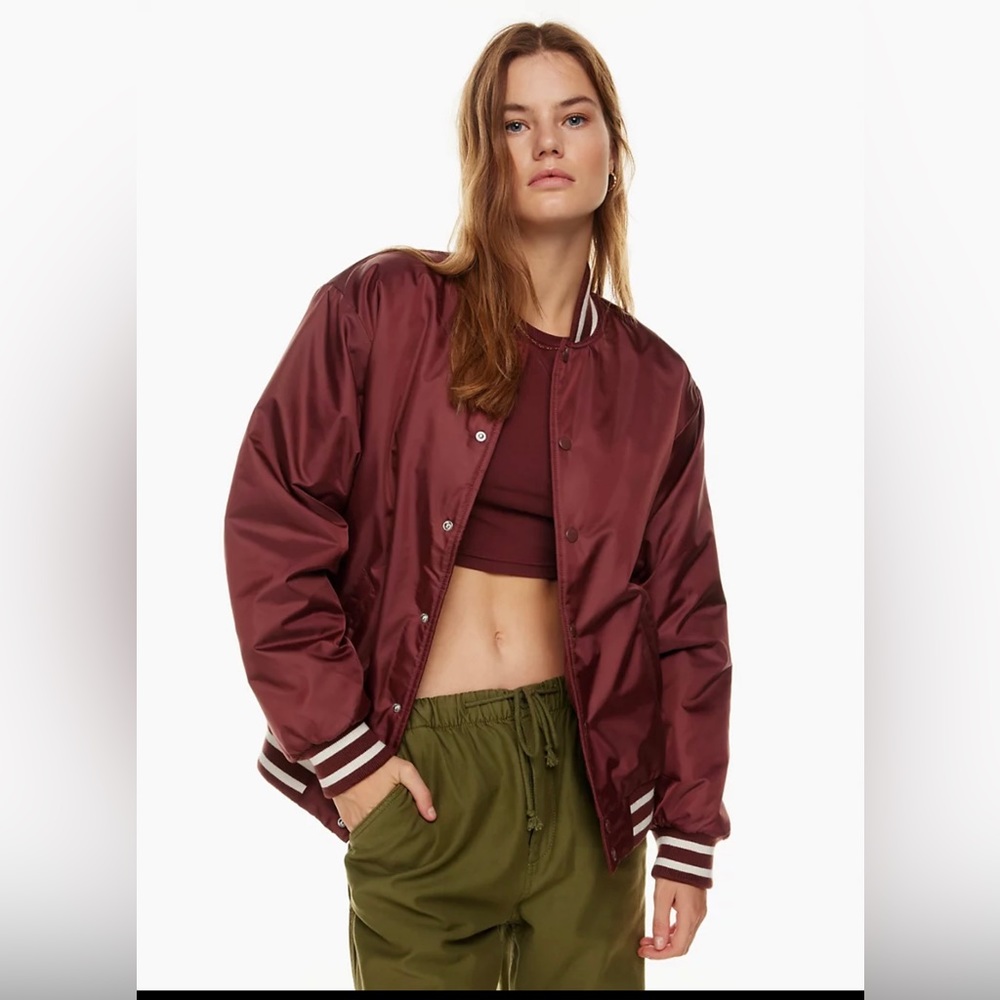 Aritzia Stadium Jacket by TNA- size Large